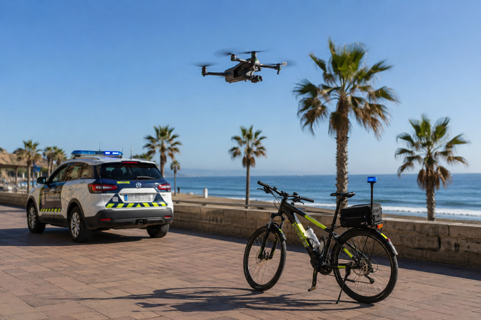 Torremolinos lisää valvontaa rannoilla kesäksi 2026 – käyttöön myös drooneja